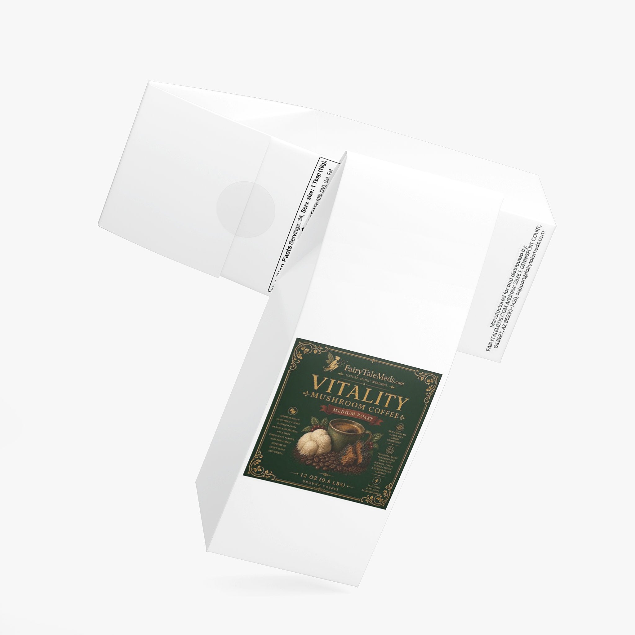 Vitality Mushroom Coffee (Medium Roast)
